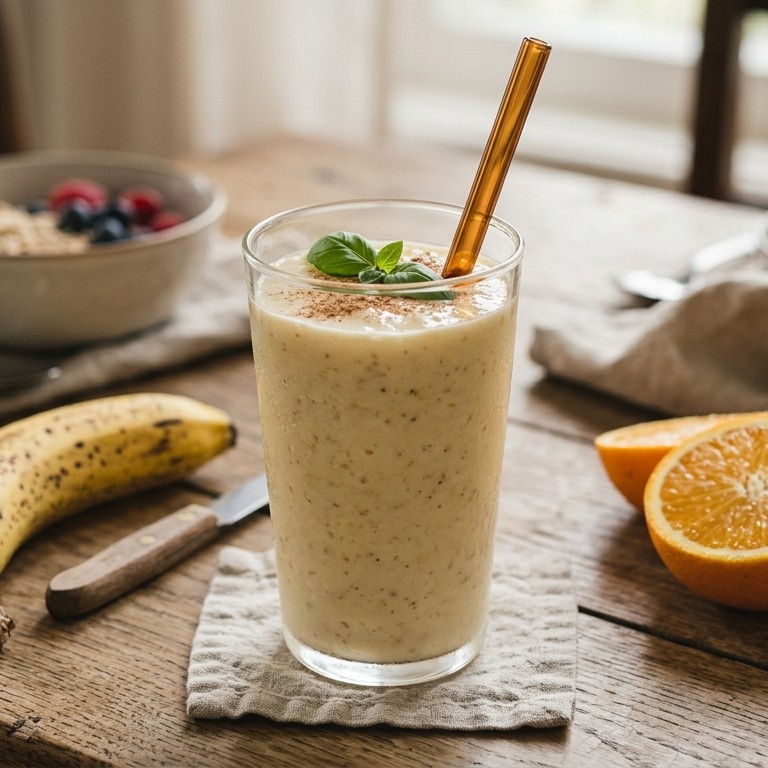 Gezonde bananensmoothie