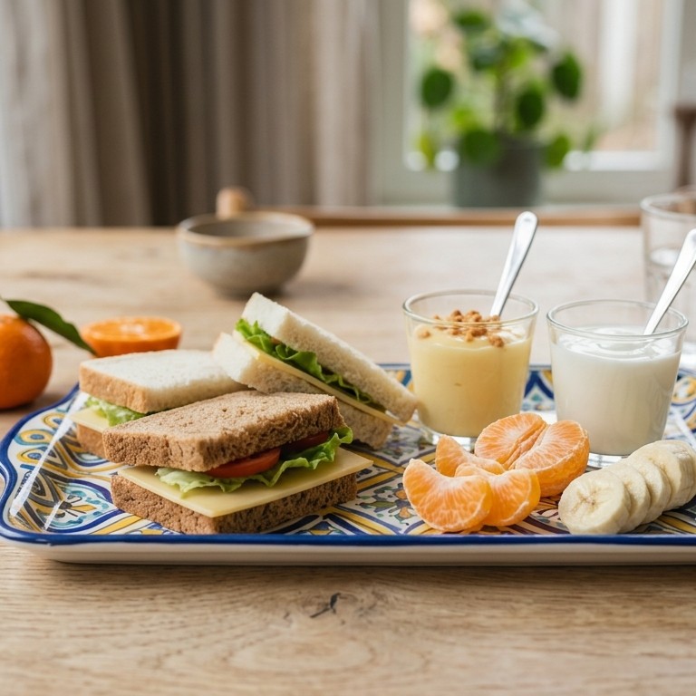 Gezonde maar lekkere lunch (kinderen 3 - 5 jaar)