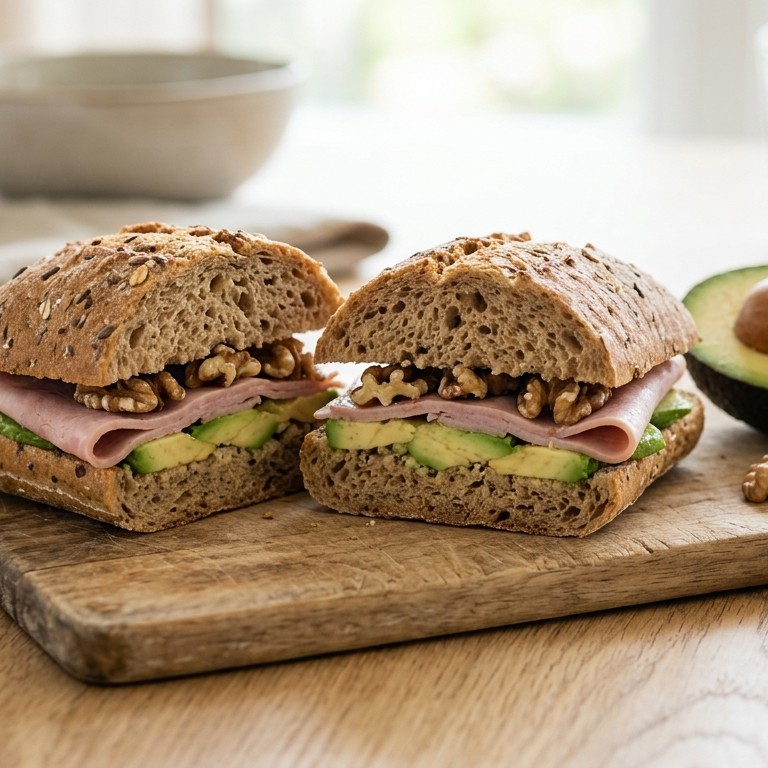 Gezonde verwensandwich