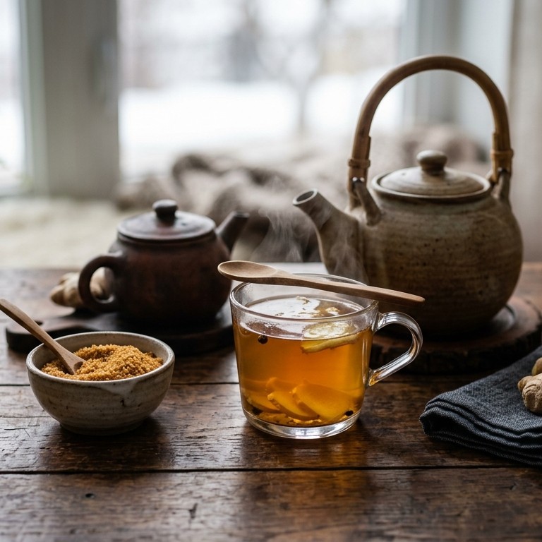 Ginger tea uit indonesie