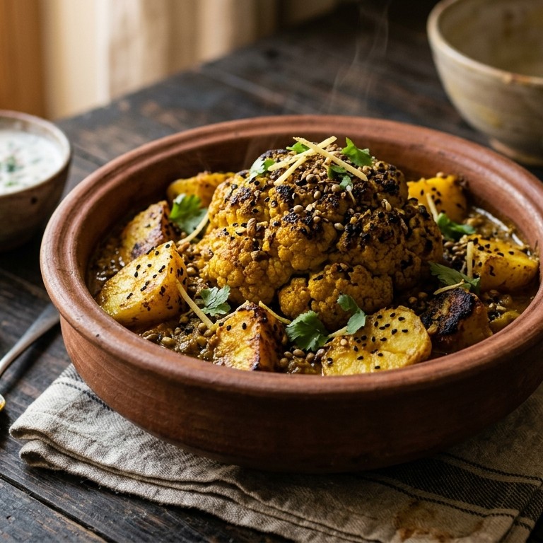 Gobi mussailum (Aardappel-bloemkoolcurry)