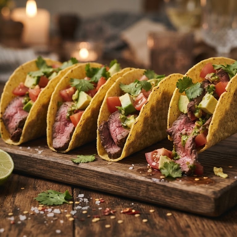 Goed gevulde taco's