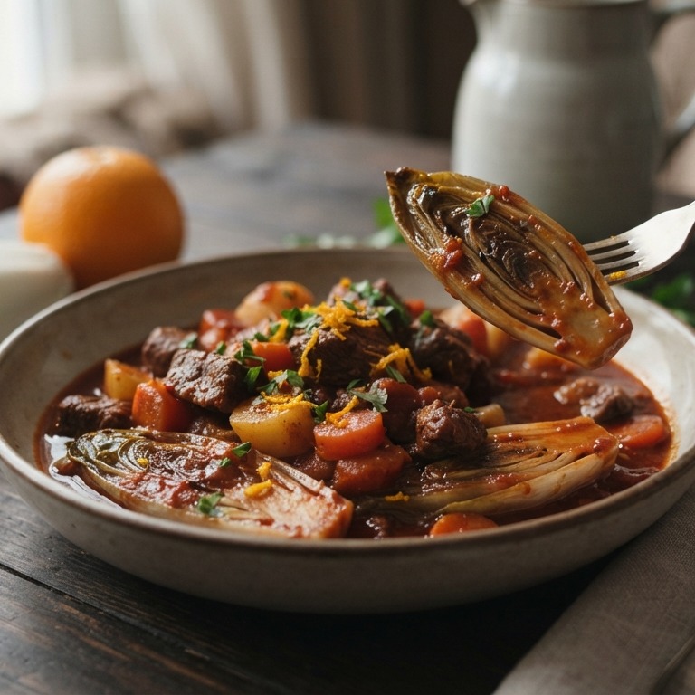 Goulash met witlof