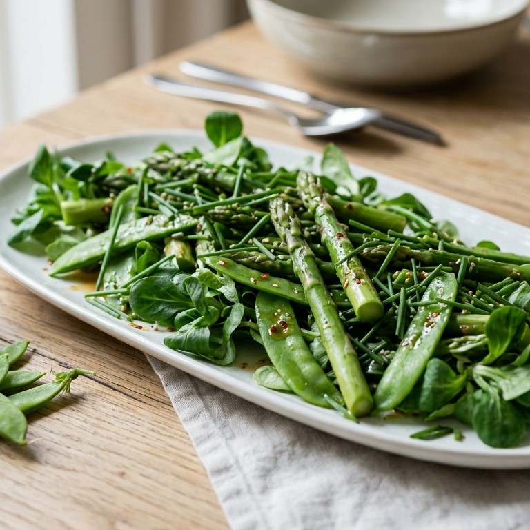 Groene aspergesalade