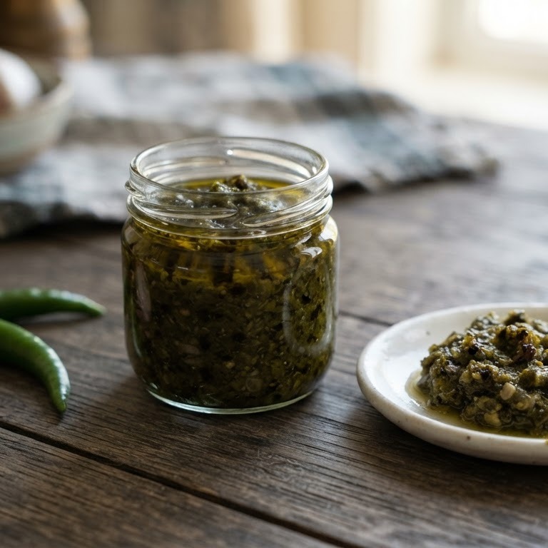 Groene sambal
