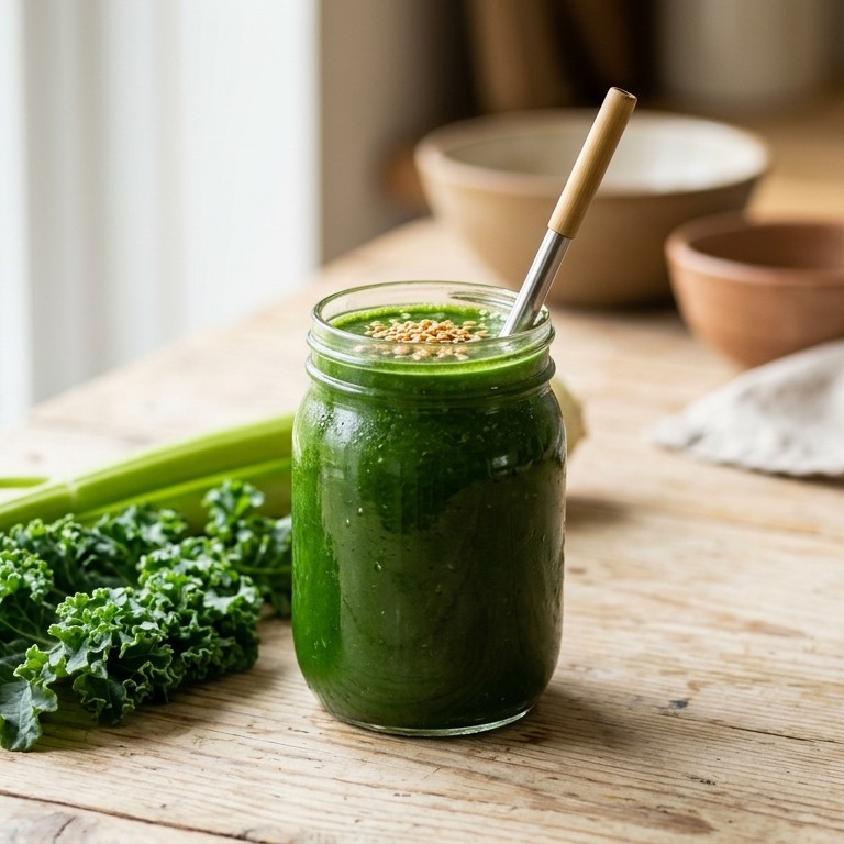 Groentesap: waldorf-groen