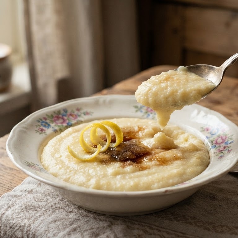Grootmoeders griesmeelpap