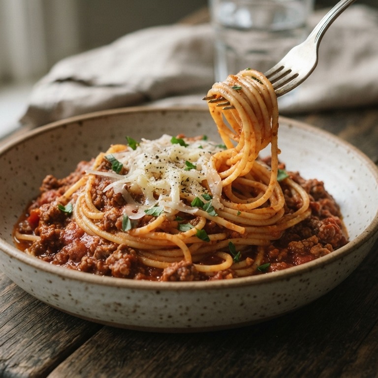 Grootmoeders spaghetti