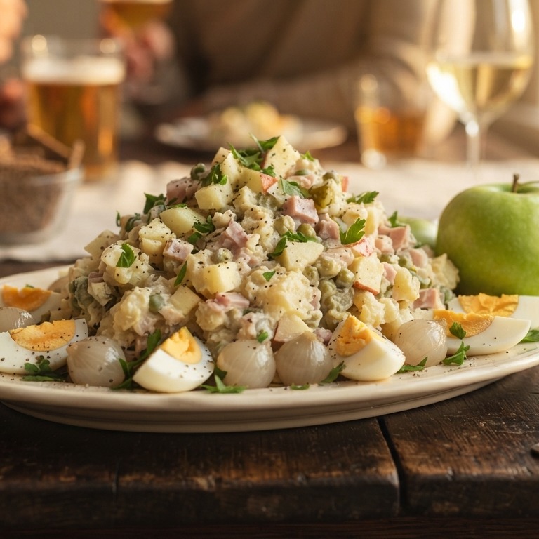 Grove huzarensalade