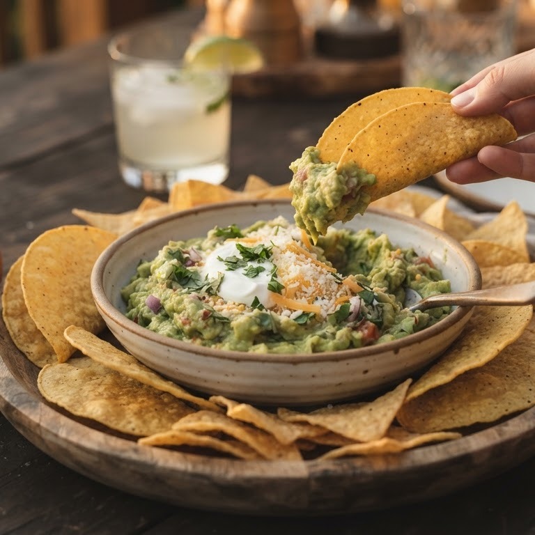 Guacamole /taco dipsaus