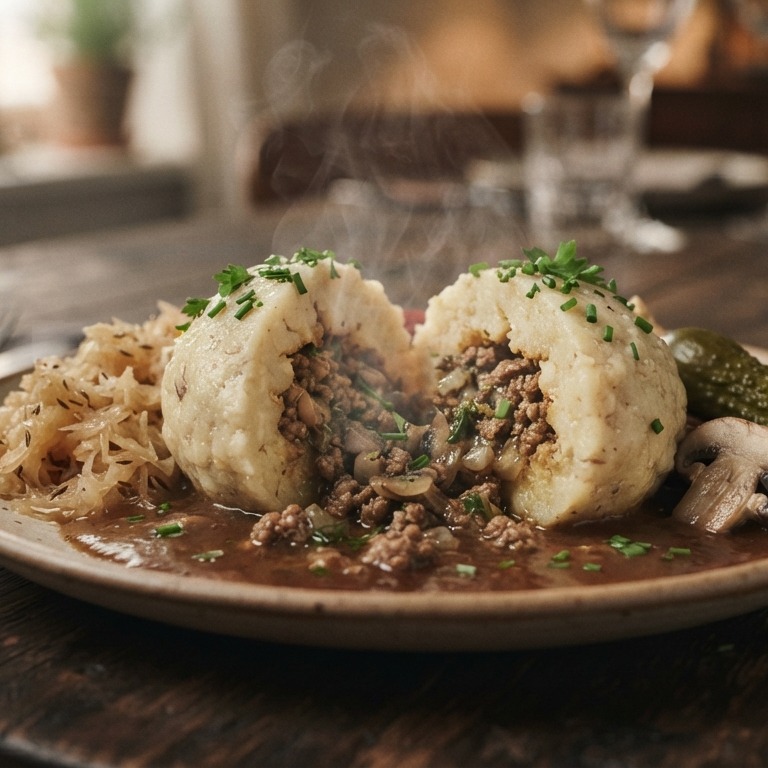 Hachee knödel