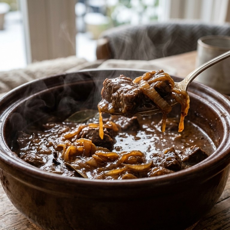 Hachee met vleugje kruidnagel