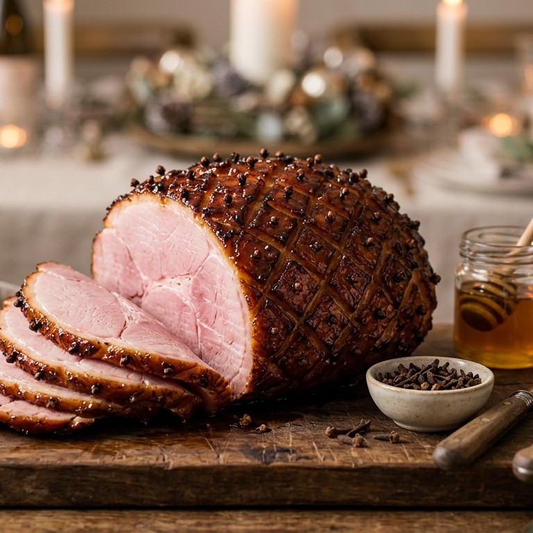 Ham in een honingjasje