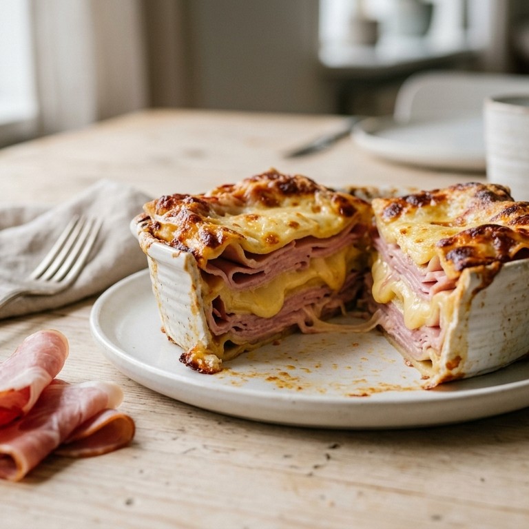 Ham/kaas lasagne