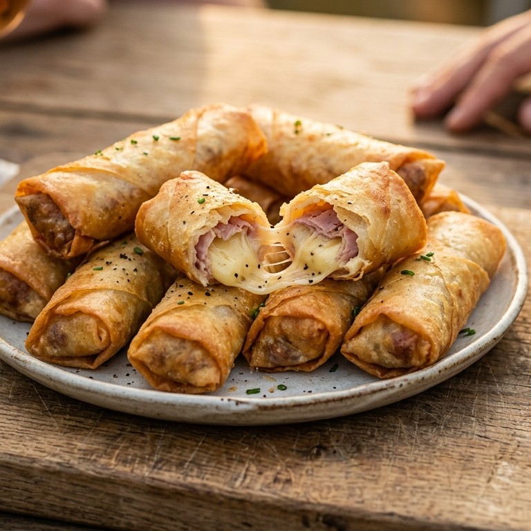 Ham/kaas rolletjes