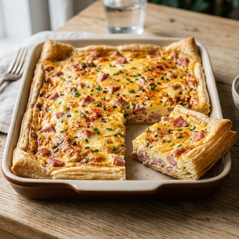Ham/kaas taart