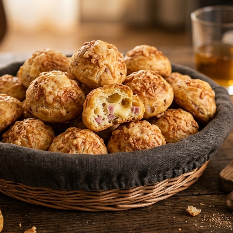 Ham/kaasbolletjes