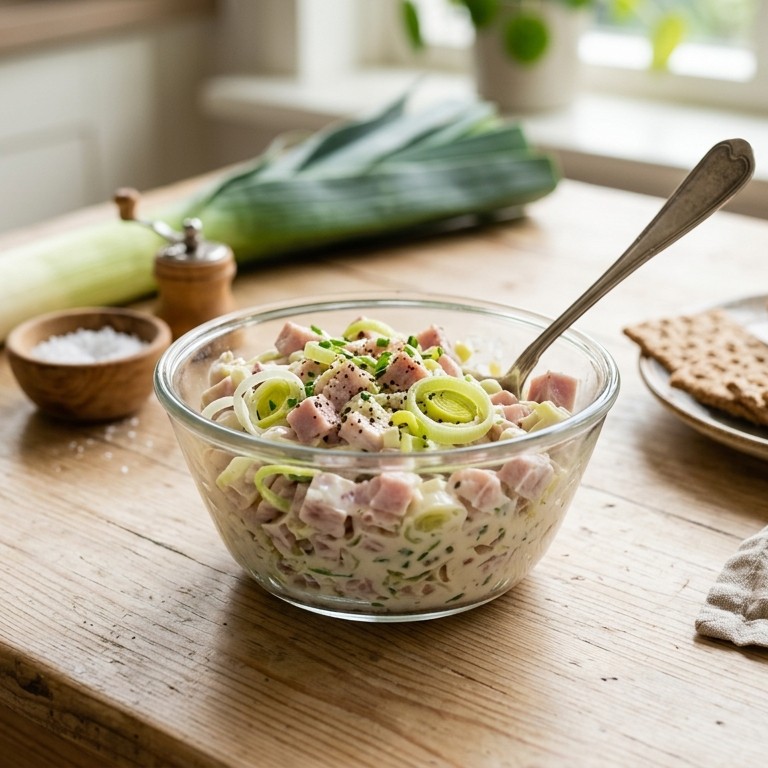 Ham-prei salade