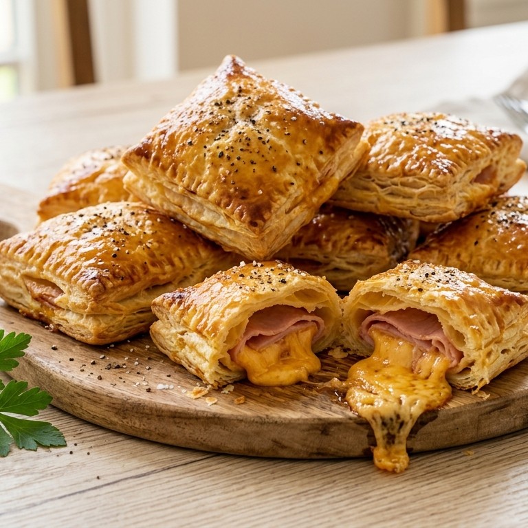 Hamkaasbroodjes