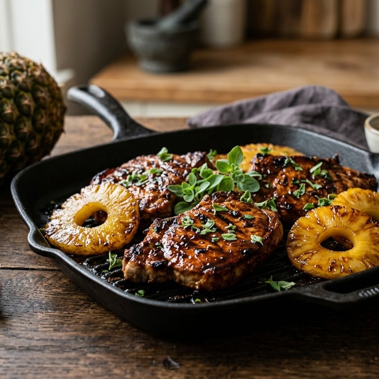 Hamlapjes met ketjapsaus