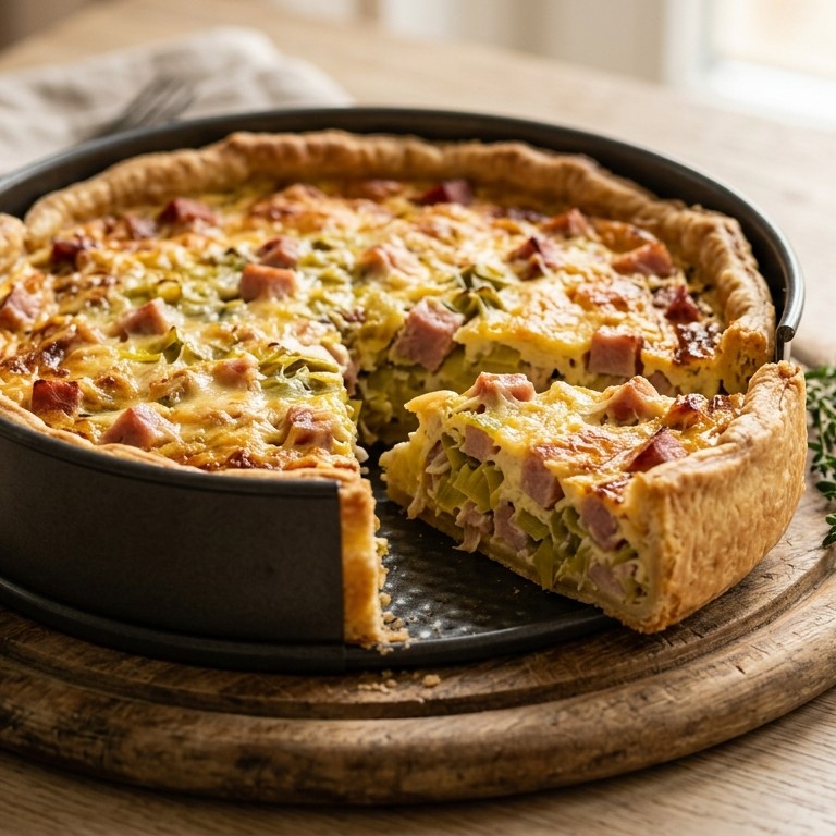 Hamprei quiche