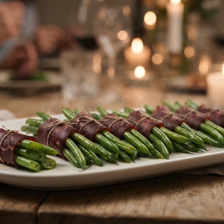 Haricots verts in een jasje