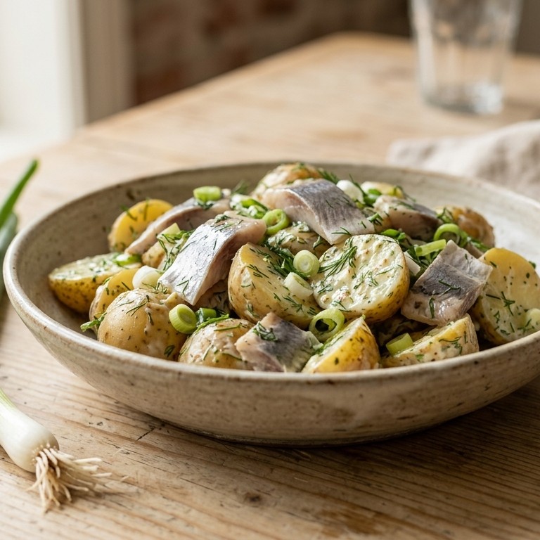 Haring-Aardappelsalade