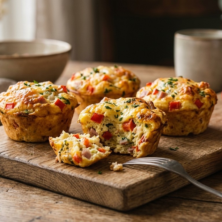 Hartige ei-muffins (LowCarb)