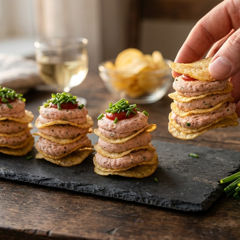 Hartige torentjes met paté
