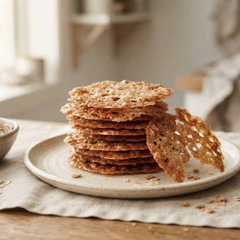 Havreflarn (Zweedse havermoutkoekjes)