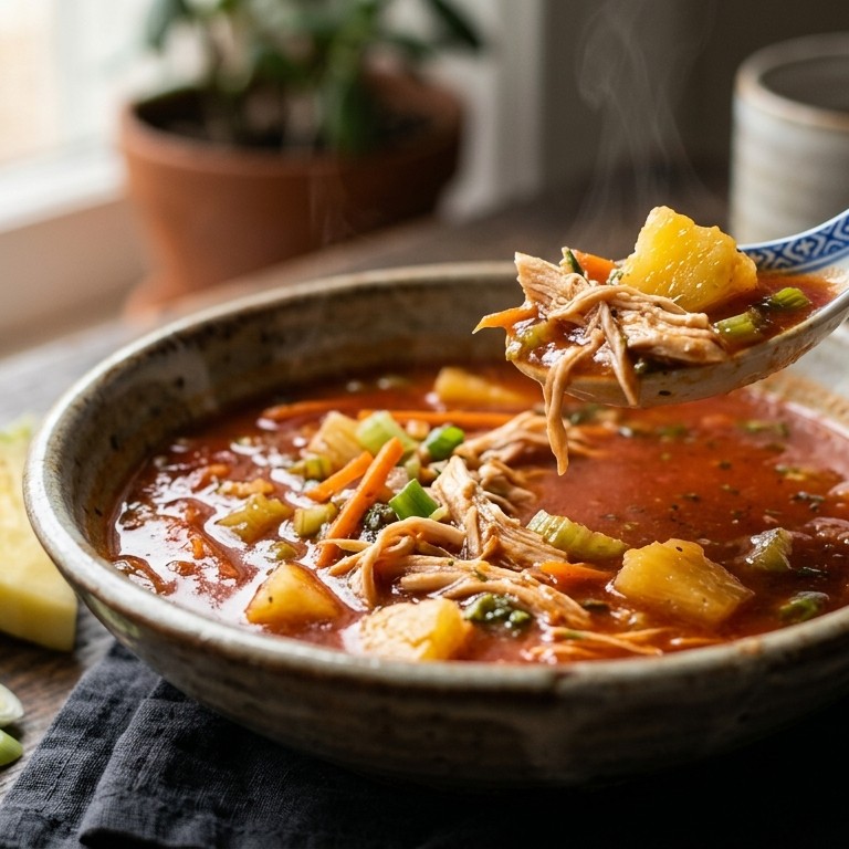 Hawaïaanse Chinese tomatensoep