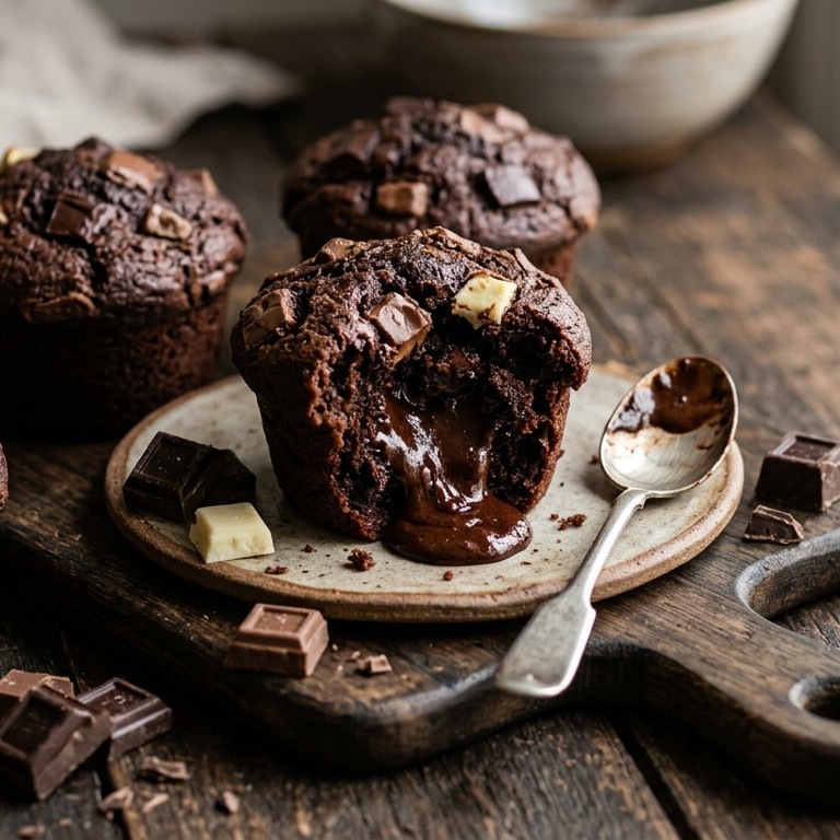 Hét recept voor supersmeuïge chocoladecakes met 3 soorten chocolade