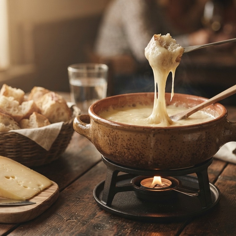 Hollandse kaasfondue