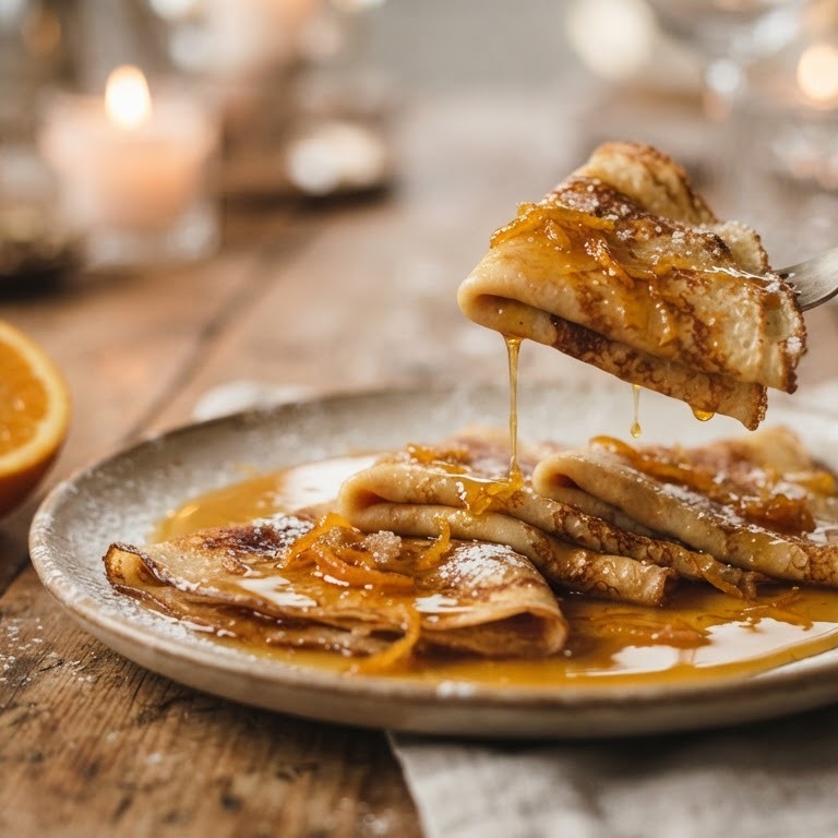 Hollandse pannekoeken met Franse Grand Marnier