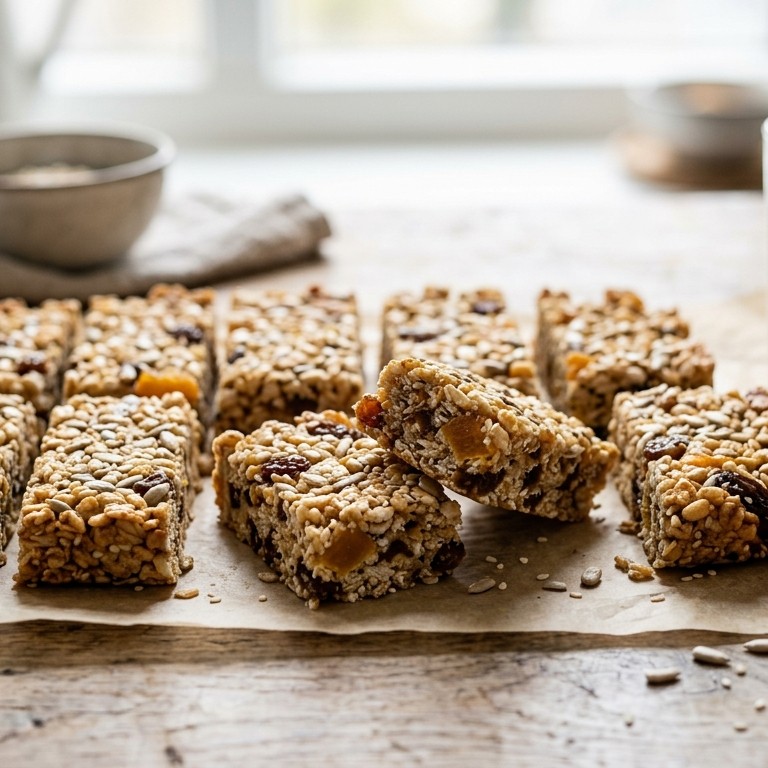 Homemade mueslirepen