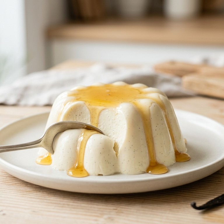 Honing yoghurt bavarois