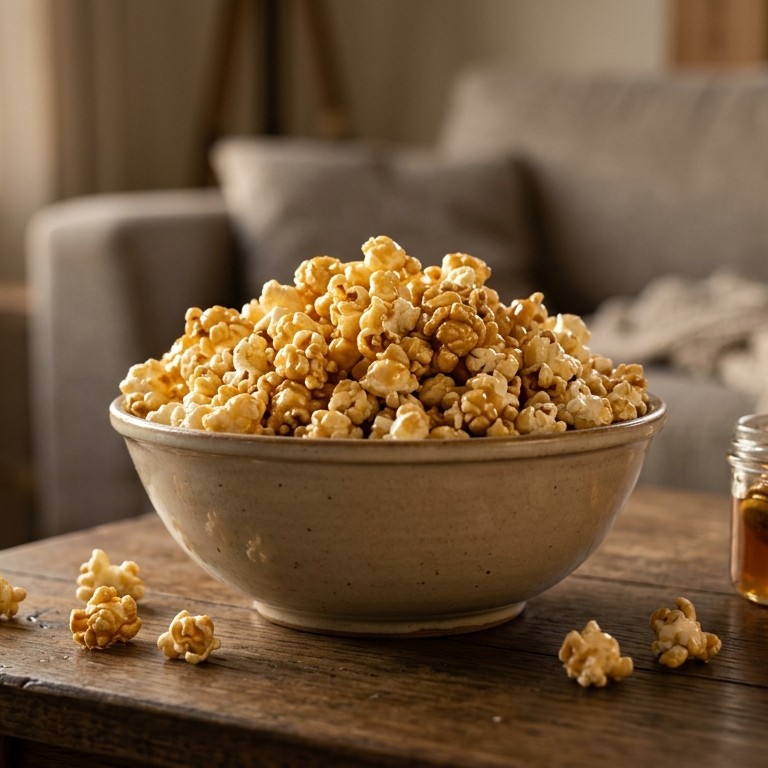 Honingpopcorn