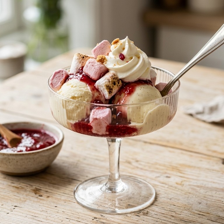 IJs met marshmellows