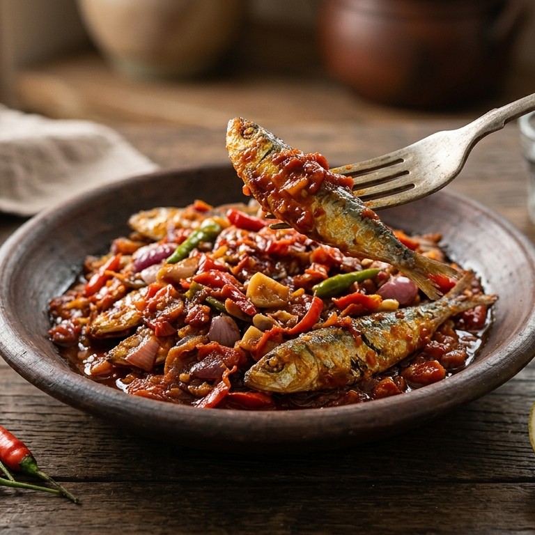 Ikan pedis (sardientjes )