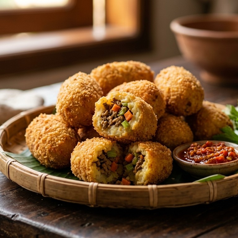 Indische Aardappelkroket