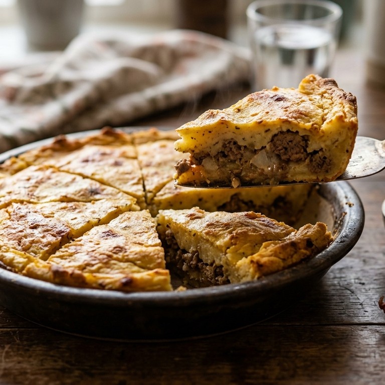 Indische frikadel (gehakt taart)