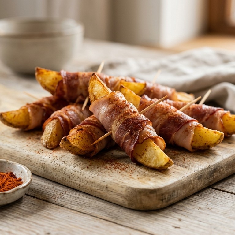 Ingepakte frites