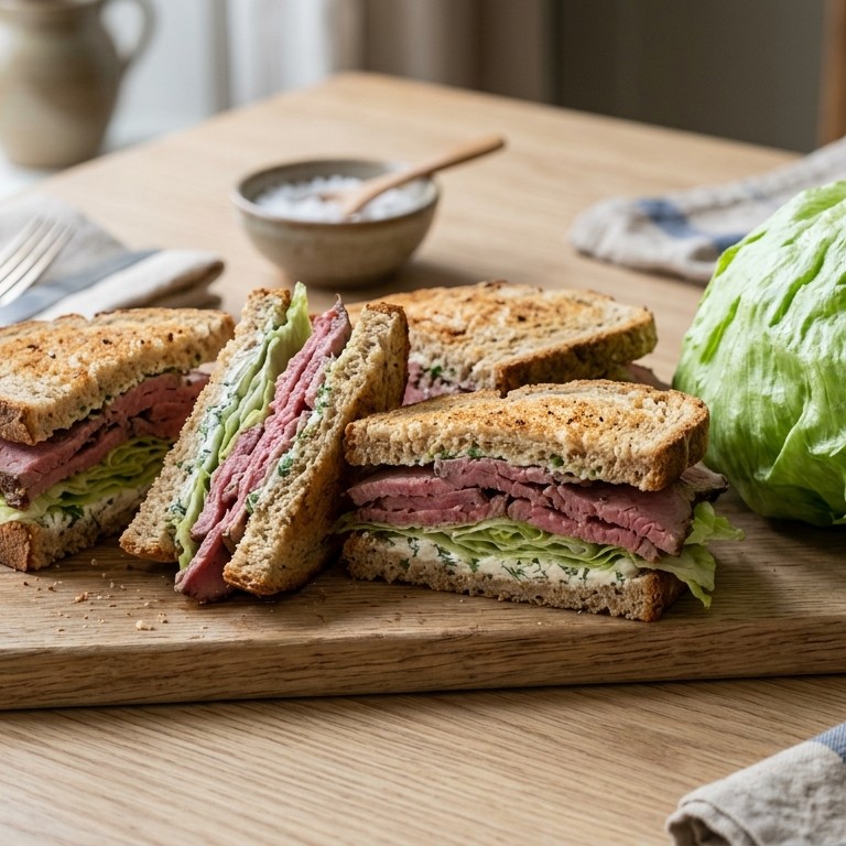 Irish sandwiches