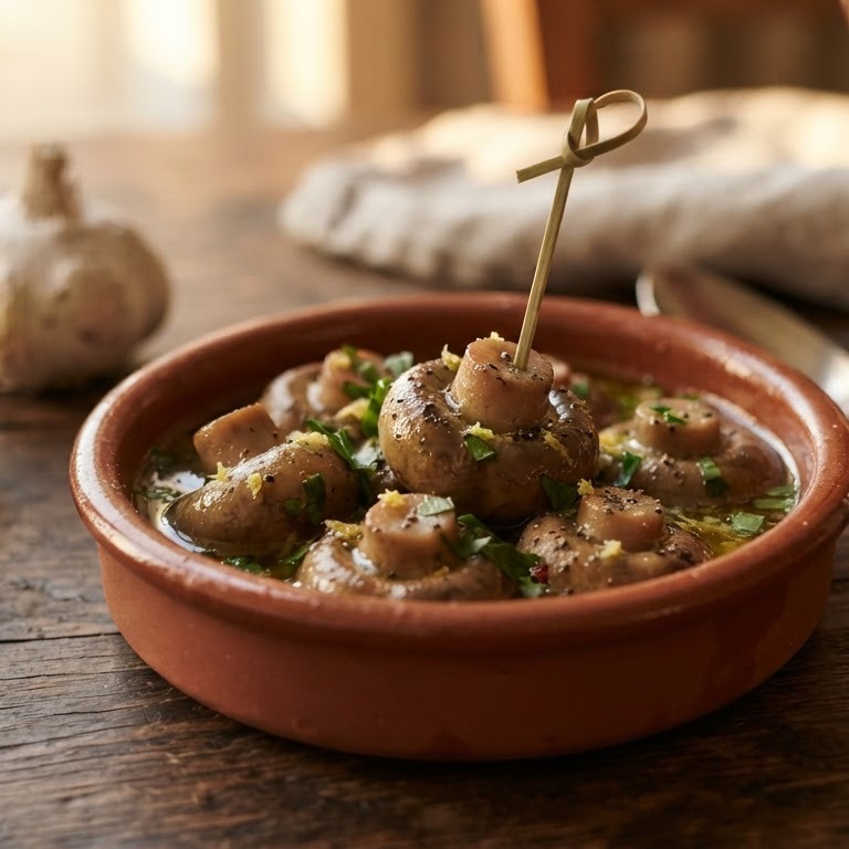 Italiaans gekruide champignons
