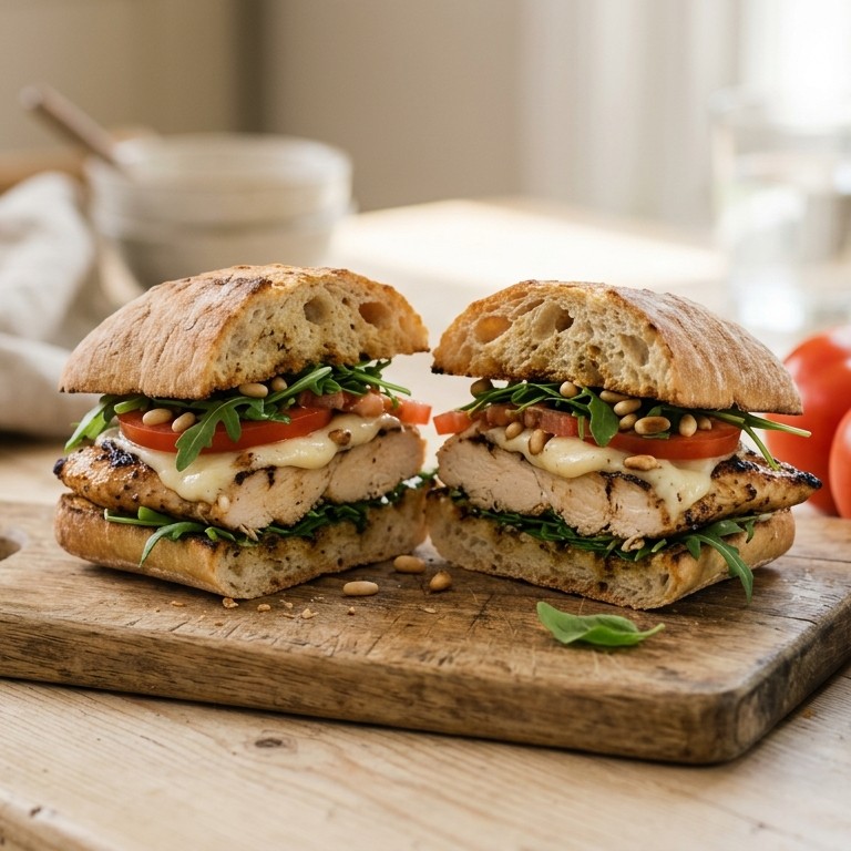 Italiaanse kipburger