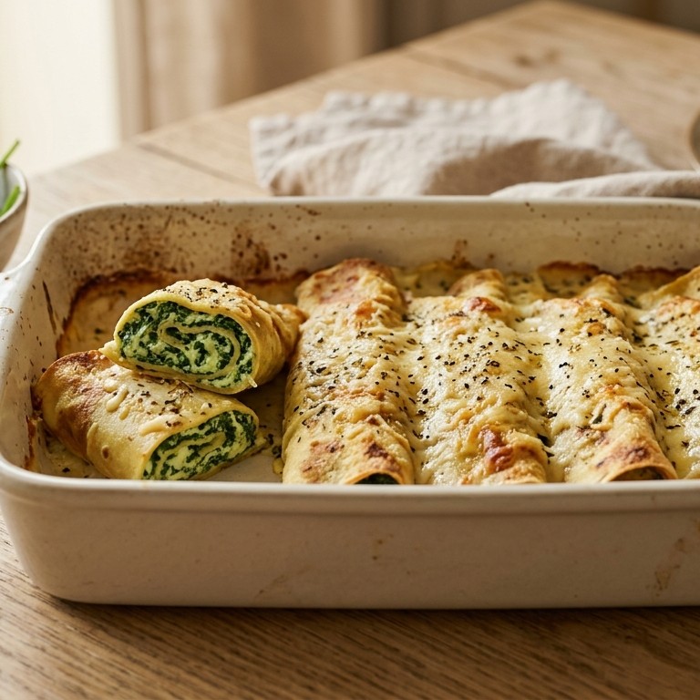 Italiaanse pannenkoekrolletjes