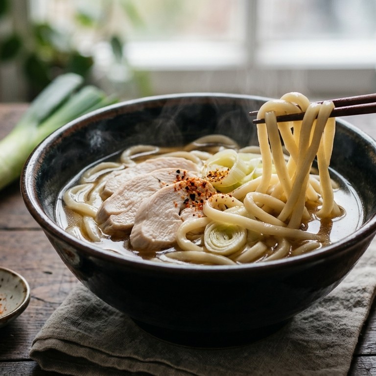 Japanse mie in bouillon