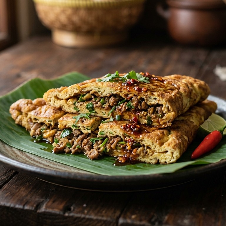 Javaanse gevulde omelet