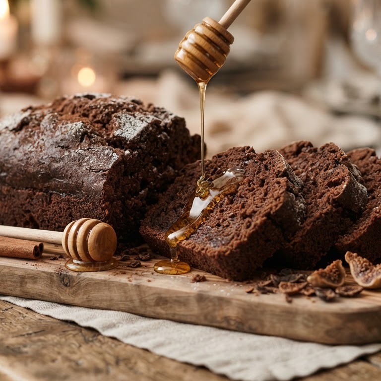 Johannesbrood-honingcake uit de tijd van de bijbel