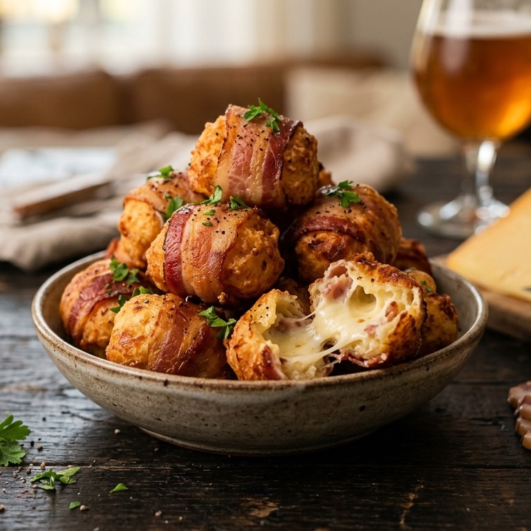 Kaas-bacon Balletjes